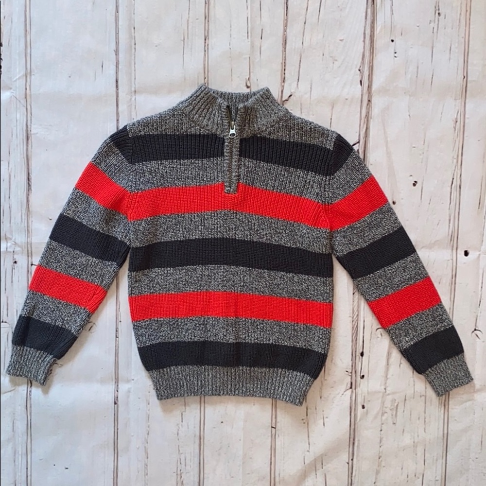 Kids zipper sweater